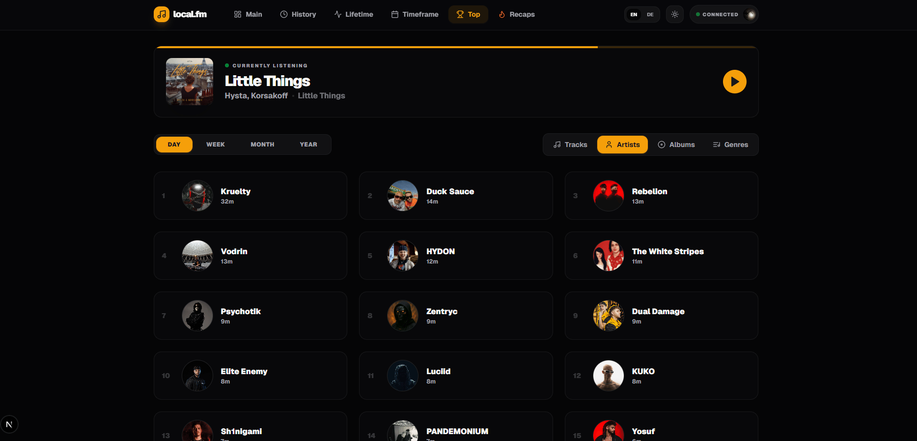 Local.fm screenshot 2